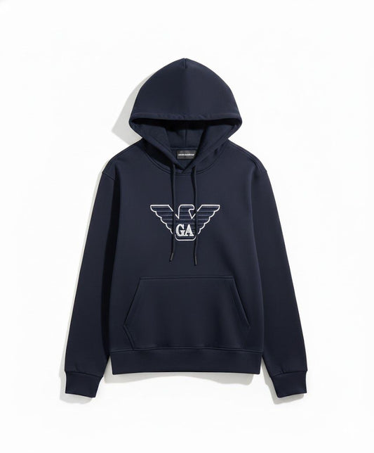 Dark Blue Armani Hoodie