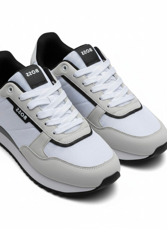 White Boss Sneaker