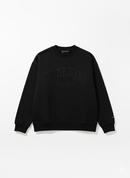 Black Tommy Sweatshirt