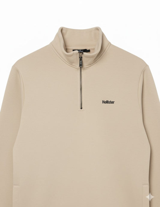 Beige Hollister Sweatshirt