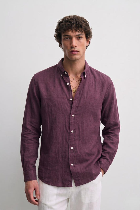 Purple Loro Piana Shirt