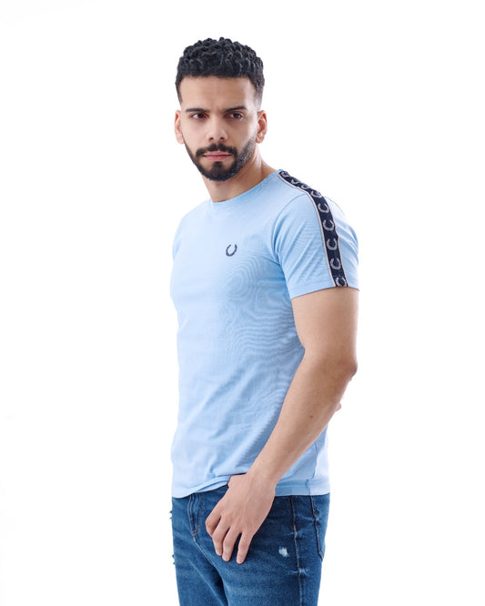 Babyblue Fred Perry T-shirt
