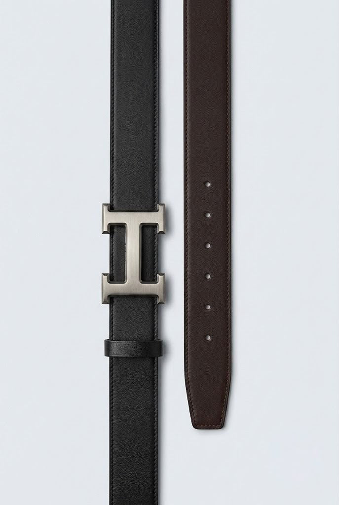Black Hermes Belt