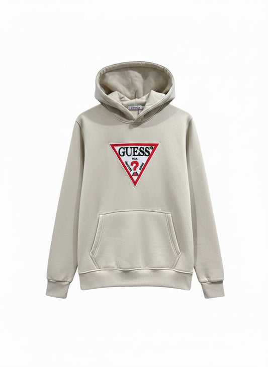 Beige Guess Hoodie