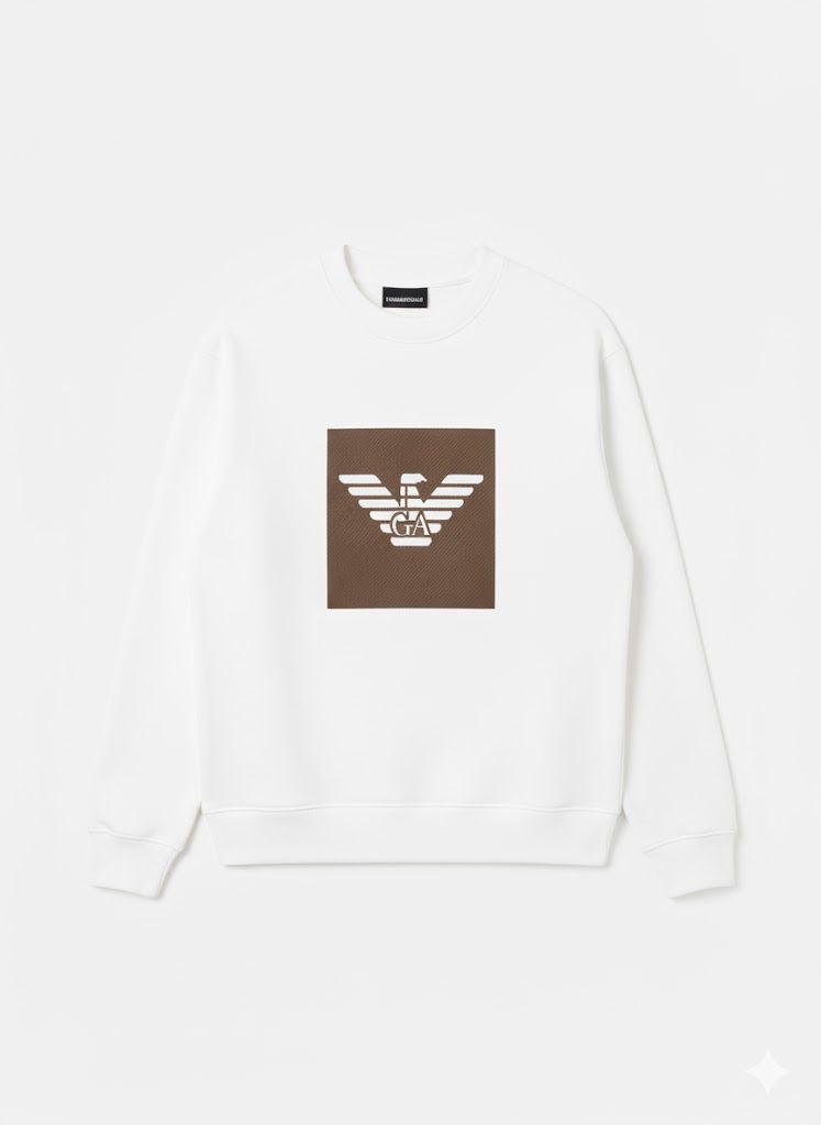 White EA7 Sweatshirt