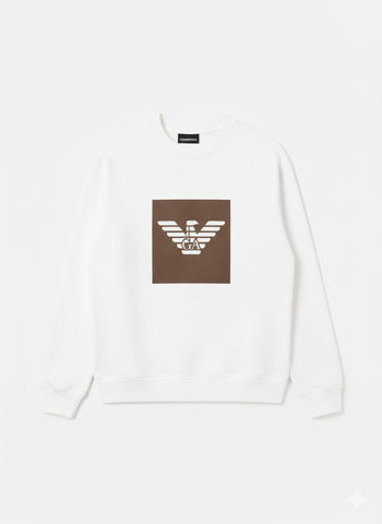White EA7 Sweatshirt