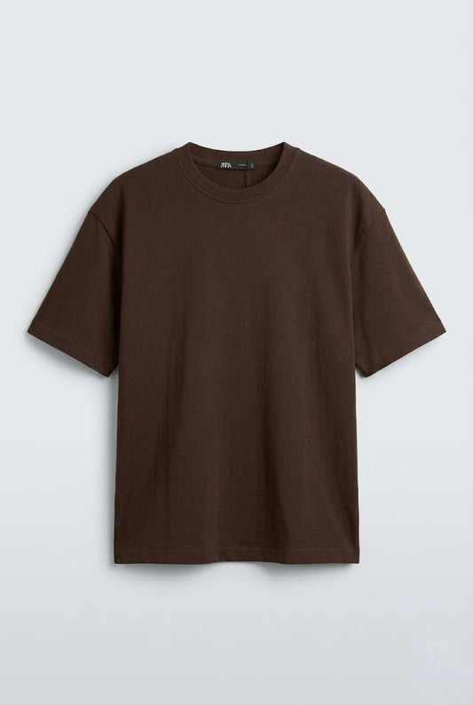 Brown Zara T-shirt