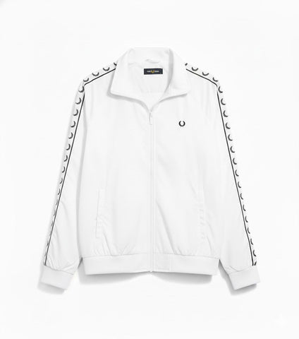 White Fred Perry Jacket