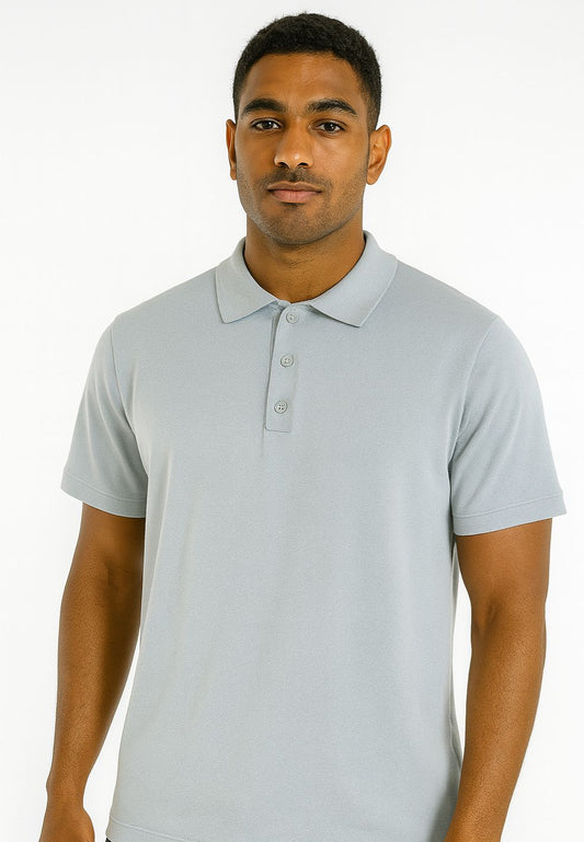 Gray Polo T-Shirt