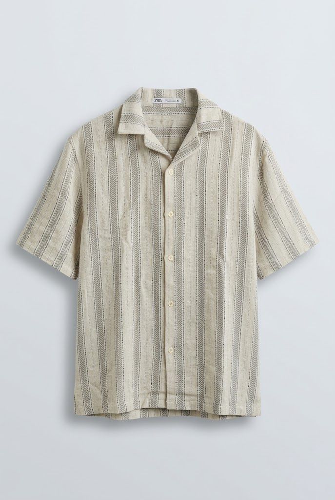 Beige Zara Shirt