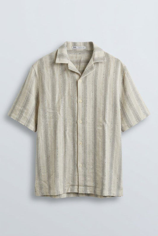 Beige Zara Shirt