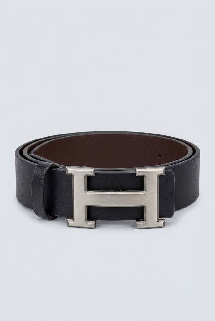 Black Hermes Belt