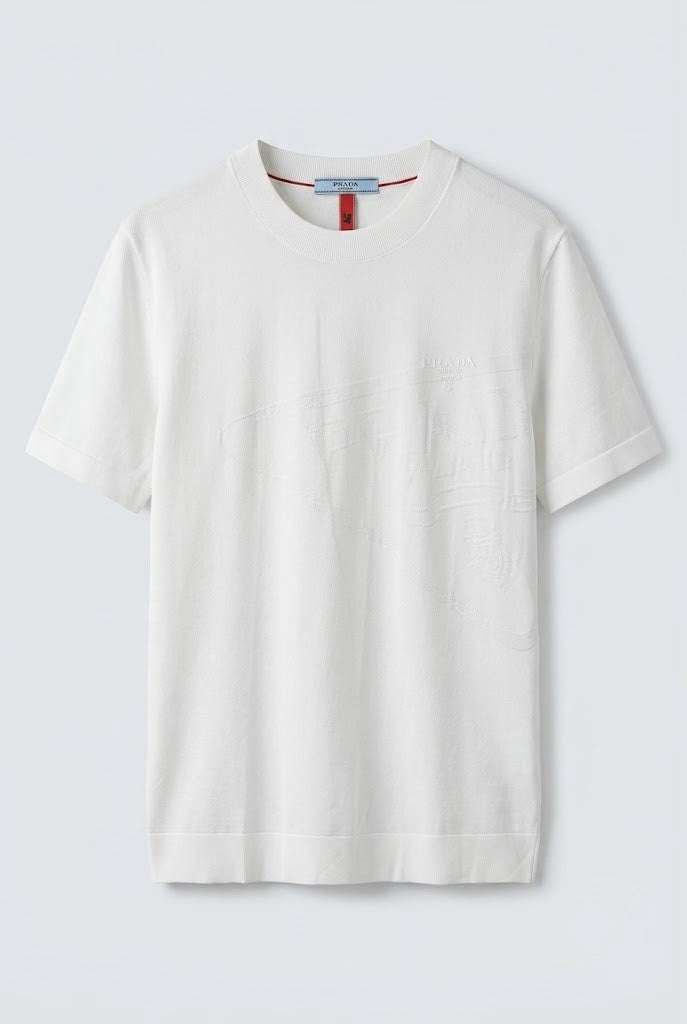 White Prada T-shirt