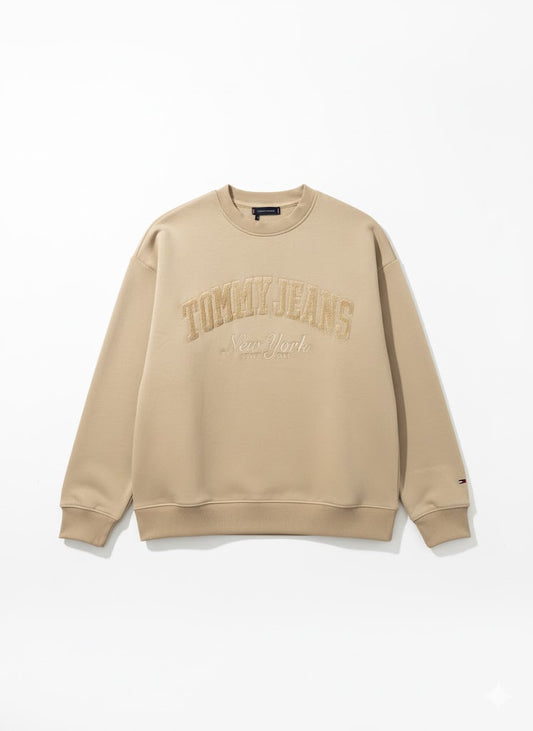 Beige Tommy Sweatshirt