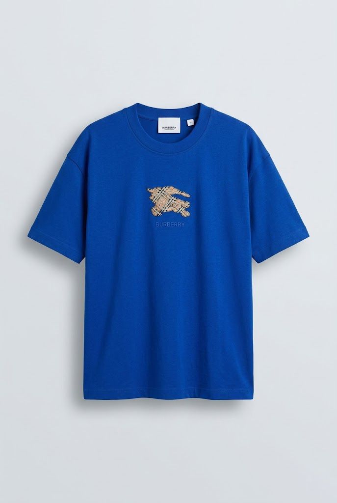 Blue Burberry T-shirt