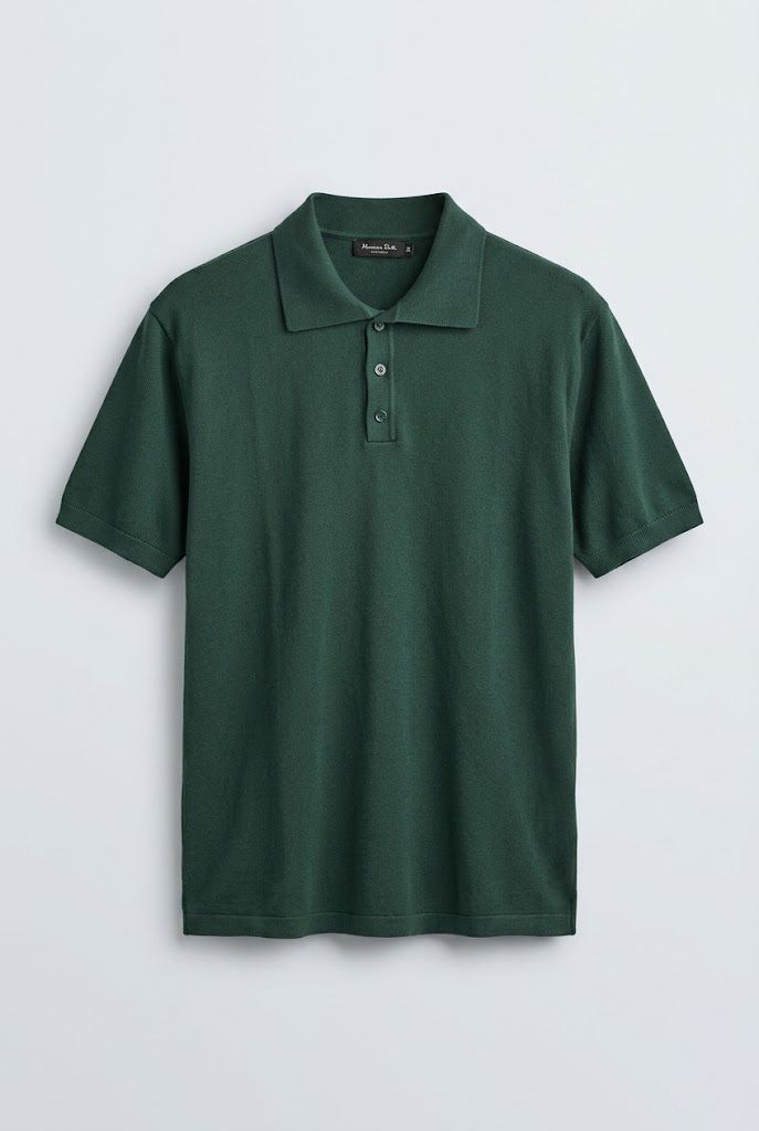 Dark Green Massimo Dutti T-shirt