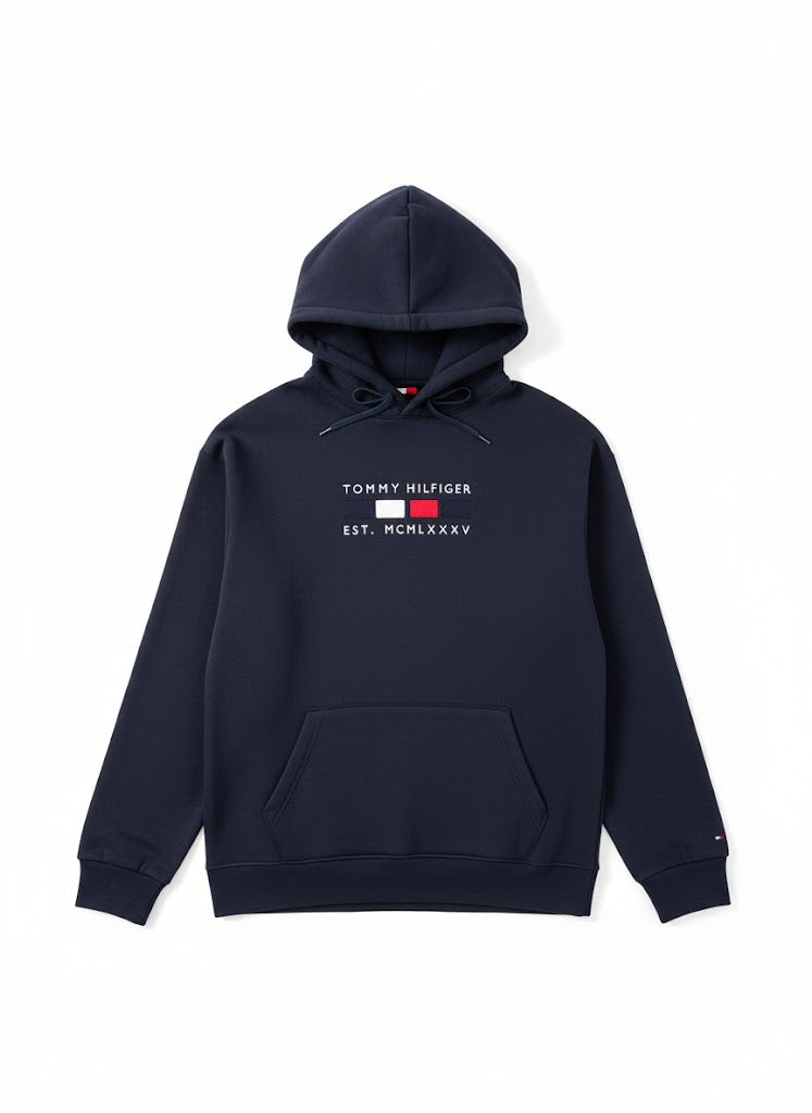 Dark Blue Tommy Hoodie