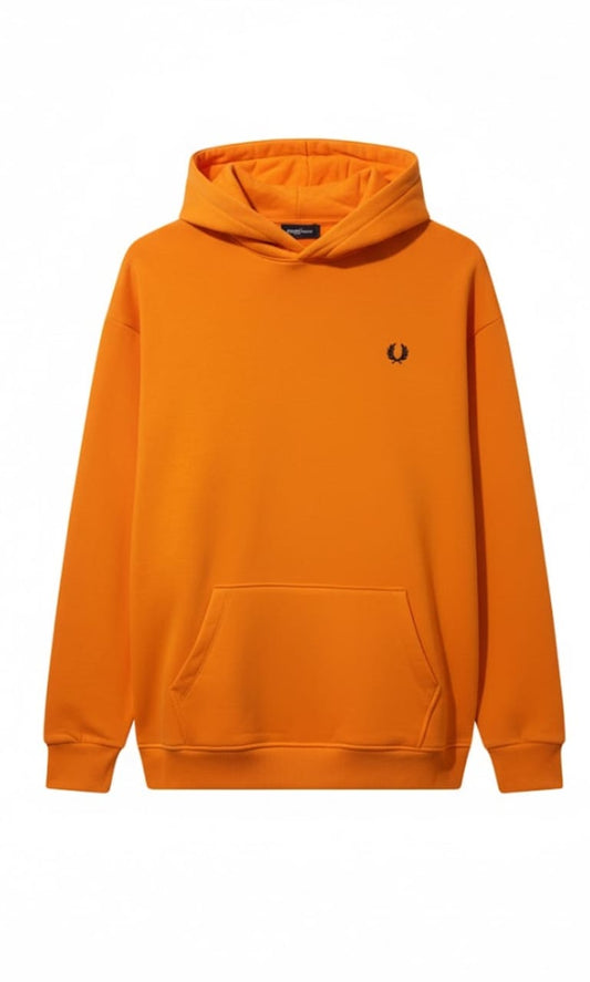 Orange Fred Perry Hoodie