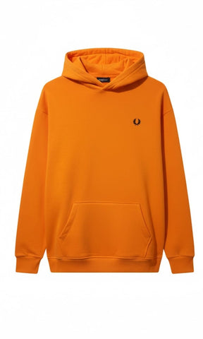 Orange Fred Perry Hoodie