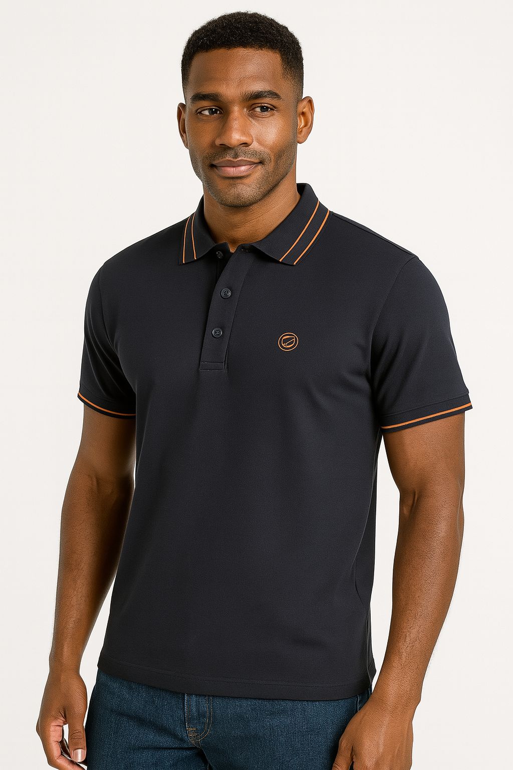 Dark Blue Zegna T_Shirt