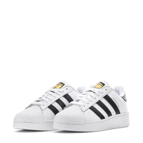 White&Black Adidas Super Star Shoes