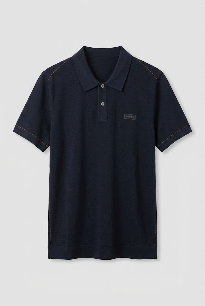 Navy Zegna T-shirt