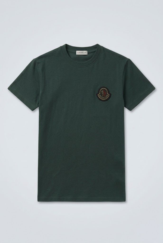 Dark Green Moncler T-shirt
