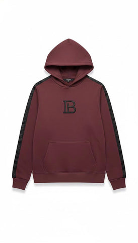 Burgundy Balmain Hoodie