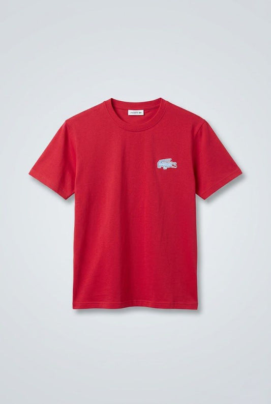 Red Lacoste T-shirt