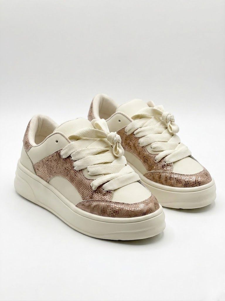 White&Brown Zara Shoes