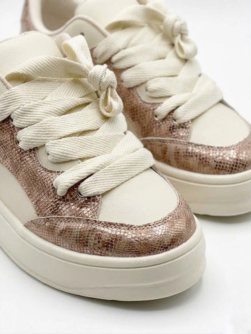 White&Brown Zara Shoes