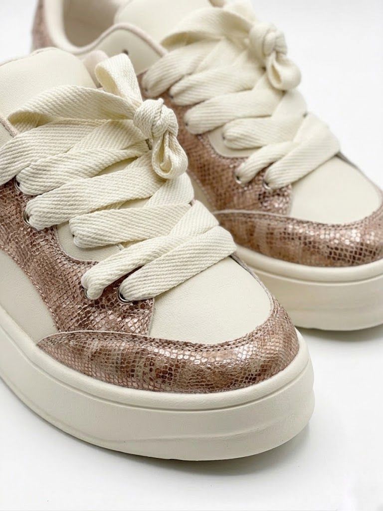 White&Brown Zara Shoes