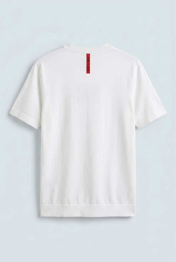 White Prada T-shirt
