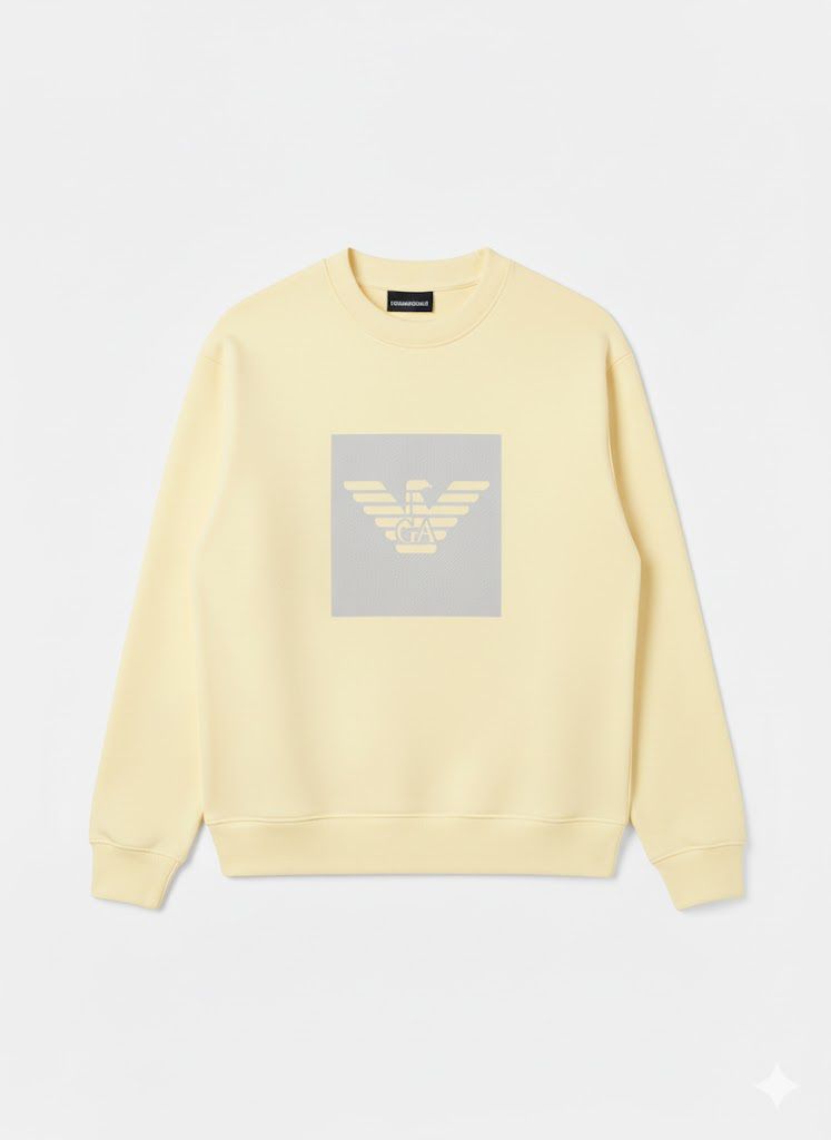 Yellow EA7 Sweatshirt