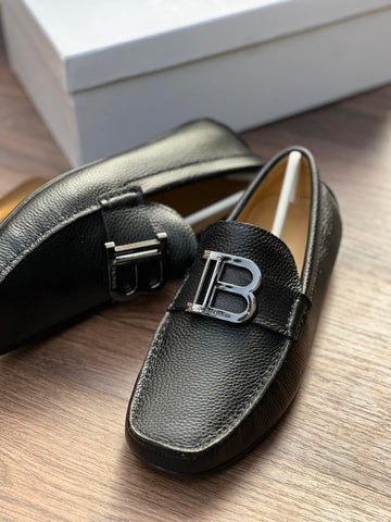Black Balmain Shoes