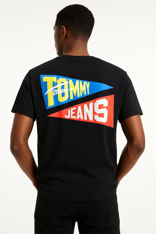 Black Tommy T_Shirt