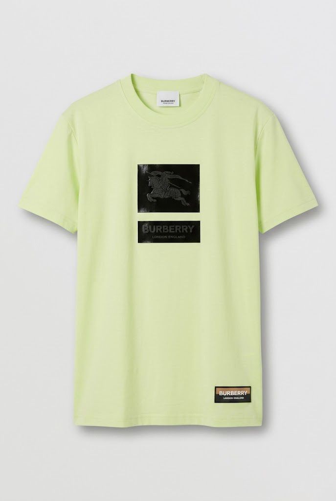Lime Green Burberry T-shirt