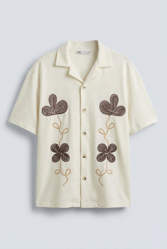 Beige Zara Shirt