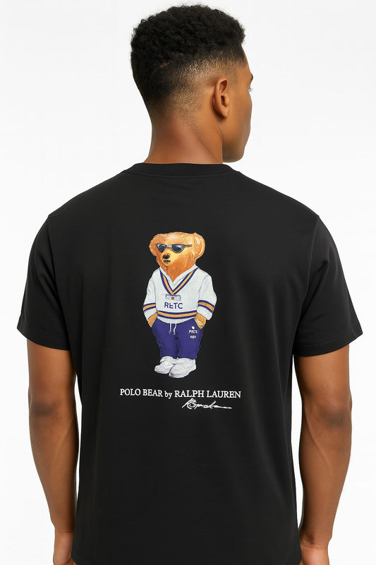 Black Polo T_ Shirt