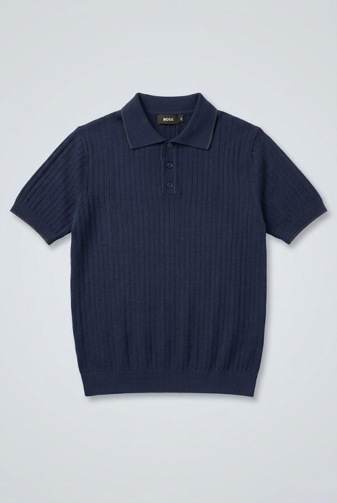 Navy Boss T-shirt