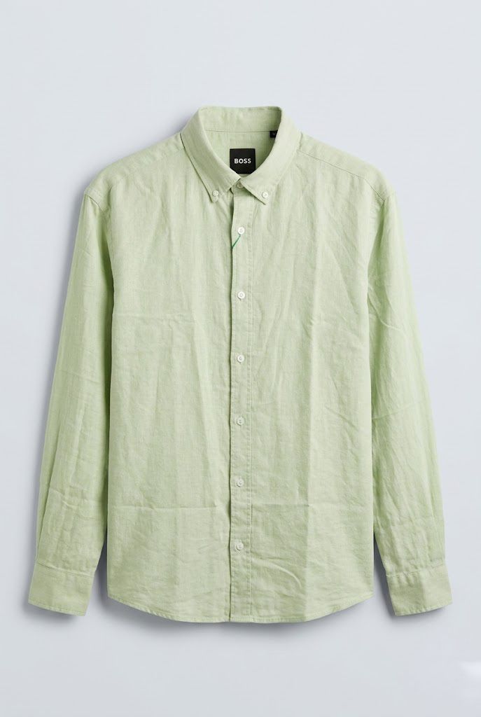 Lime Green Boss Shirt