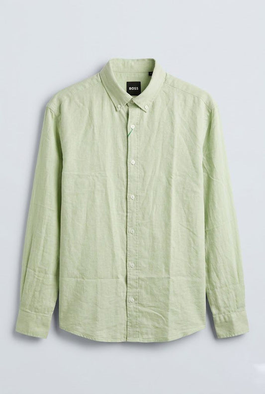 Lime Green Boss Shirt
