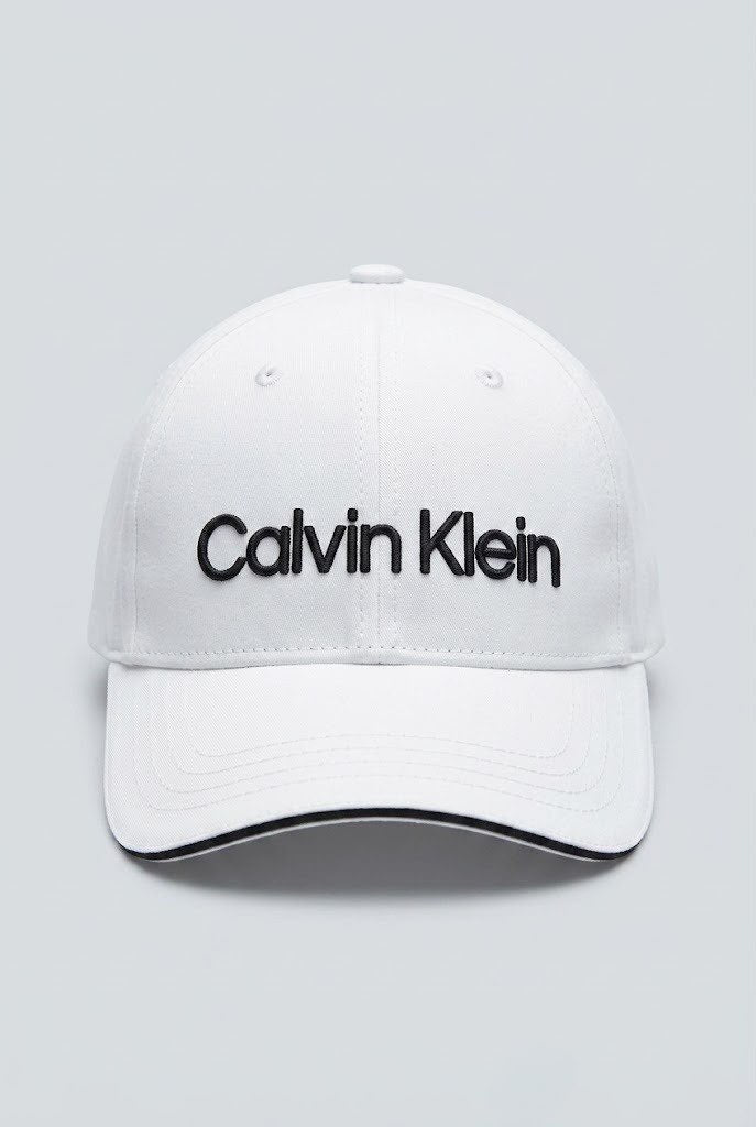 White Calvin Klien Cap
