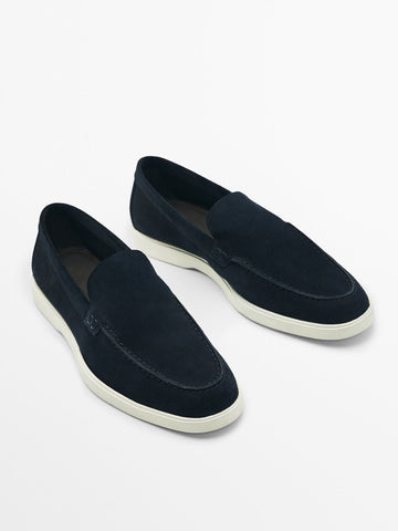 Dark Blue Zara Shoes