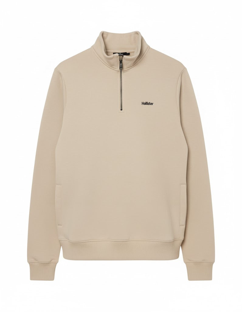 Beige Hollister Sweatshirt