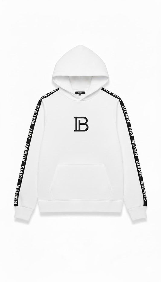 White Balmain Hoodie
