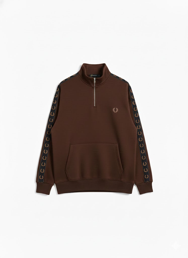 Brown Fred Perry Sweatshirt