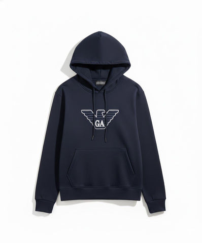 Dark Blue Armani Hoodie
