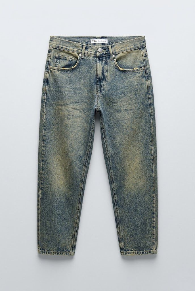 Faded Bluegreen Zara Jeans