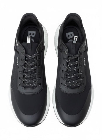 Black Boss Lace-Up Sneaker